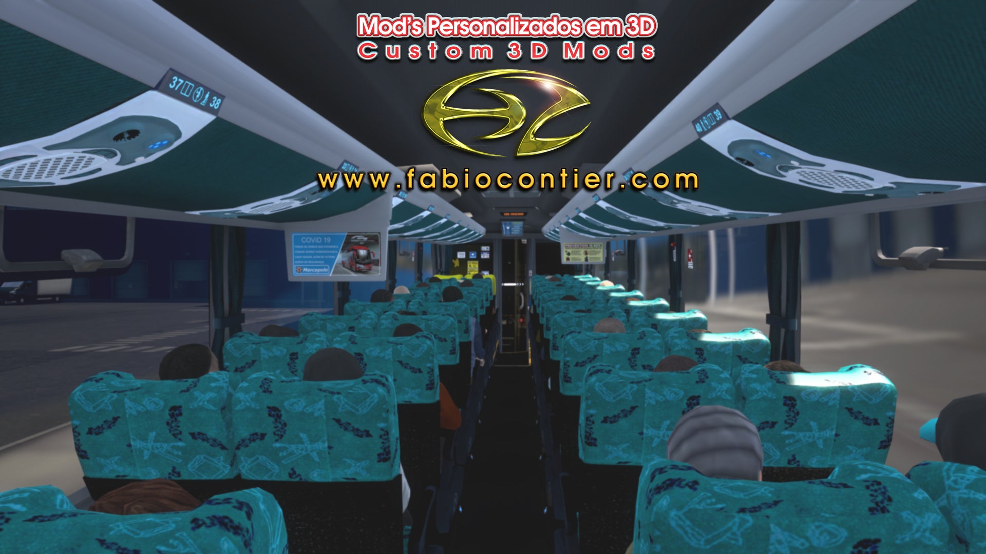 ETS2 Mod DLC para o Bus G7 Volvo Facelift 6x2