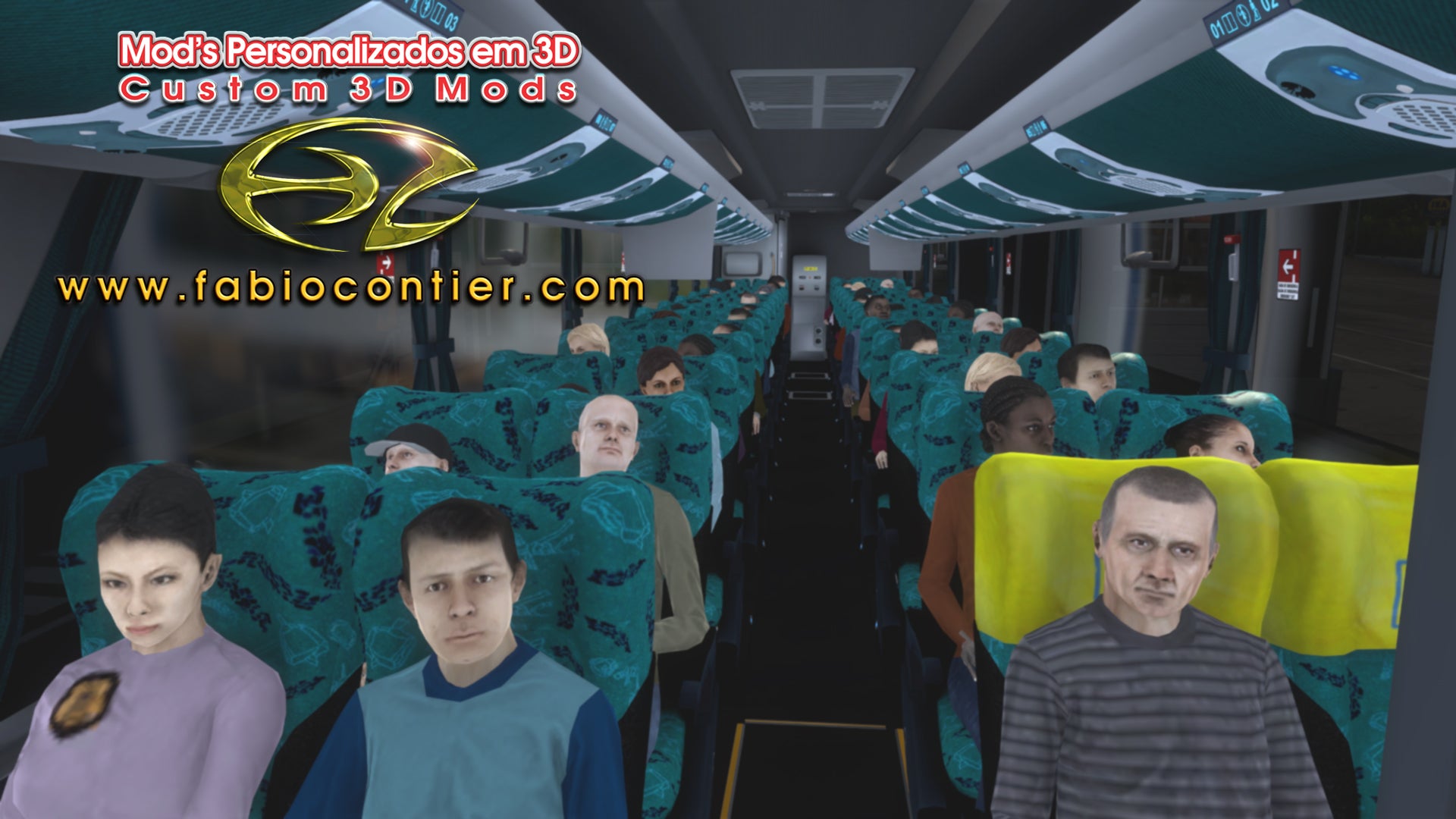 ETS2 Mod DLC para o Bus G7 Volvo Facelift 6x2