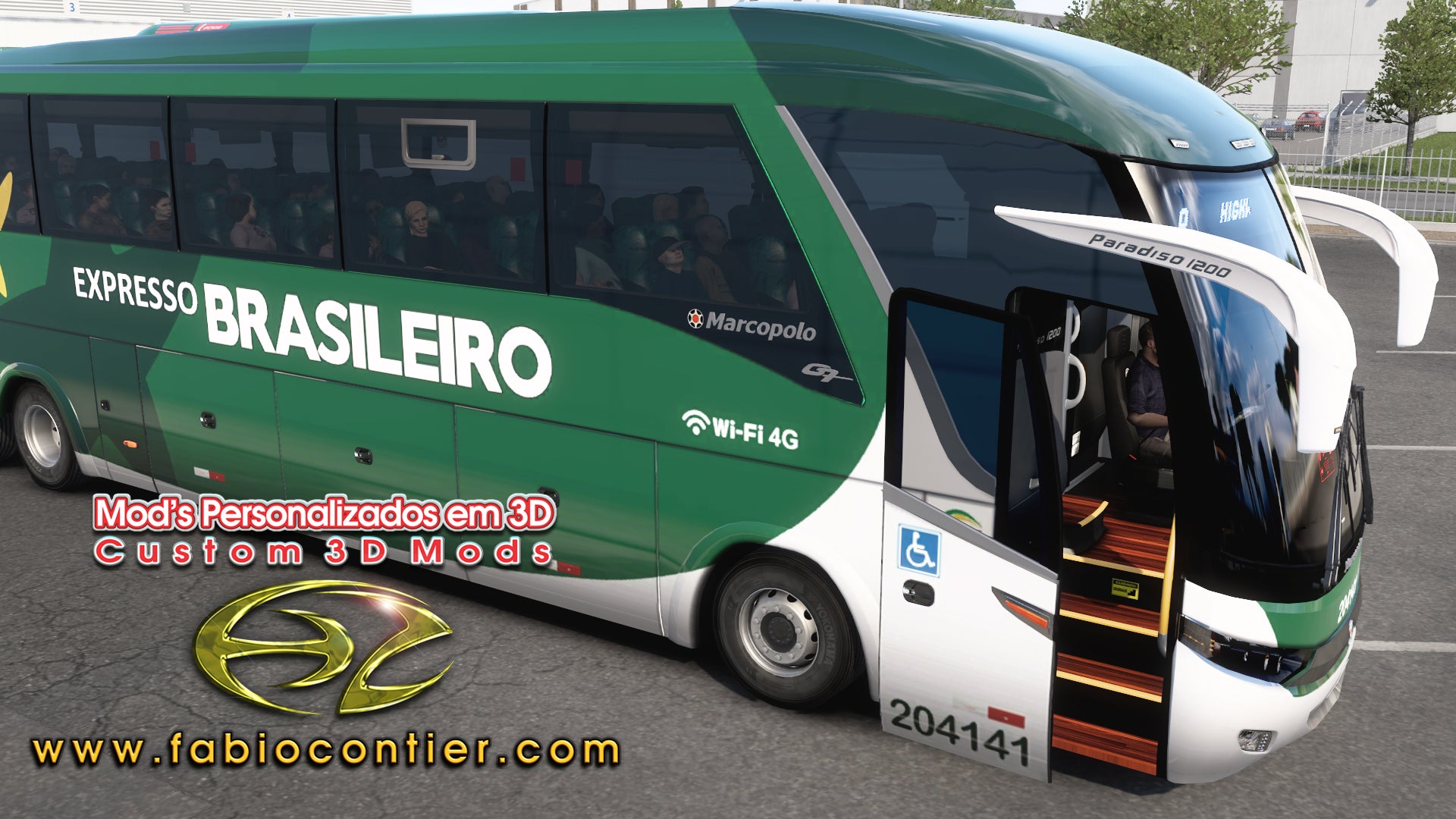 ETS2 Mod DLC para Autobús G7 Volvo Facelift 6x2 