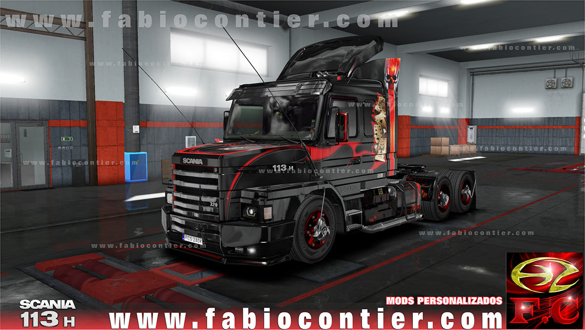 ETS2 Mod Truck 113H Scania Bicuda 4x2 e 6x2