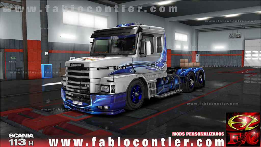 ETS2 Mod Truck 113H Scania Bicuda 4x2 e 6x2
