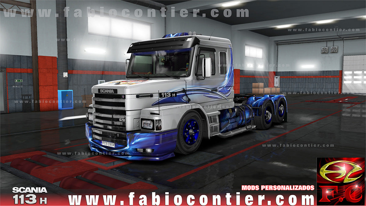 ETS2 Mod Truck 113H Scania Bicuda 4x2 e 6x2
