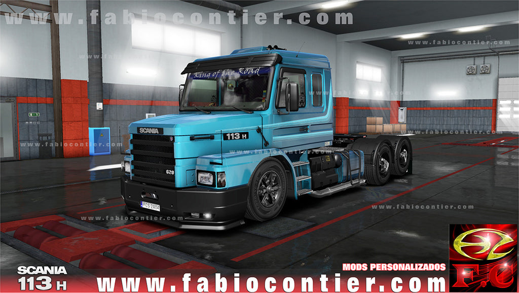 ETS2 Mod Truck 113H Scania Bicuda 4x2 e 6x2