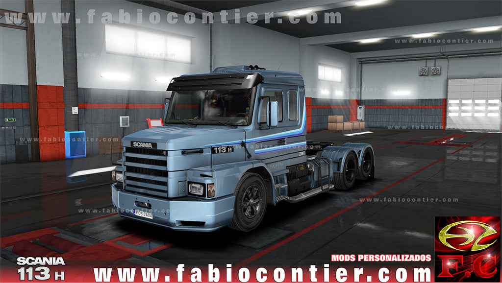 ETS2 Mod Truck 113H Scania Bicuda 4x2 e 6x2