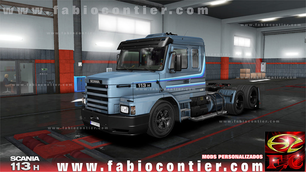 ETS2 Mod Truck 113H Scania Bicuda 4x2 e 6x2