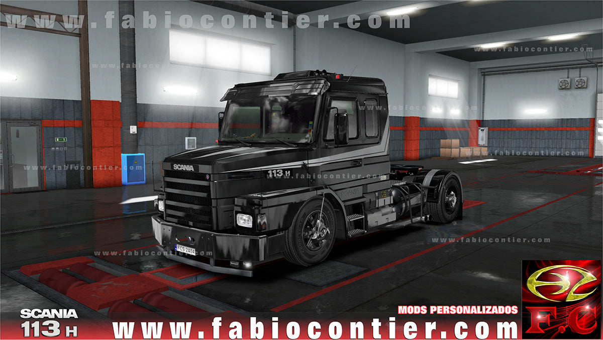 ETS2 Mod Truck 113H Scania Bicuda 4x2 e 6x2