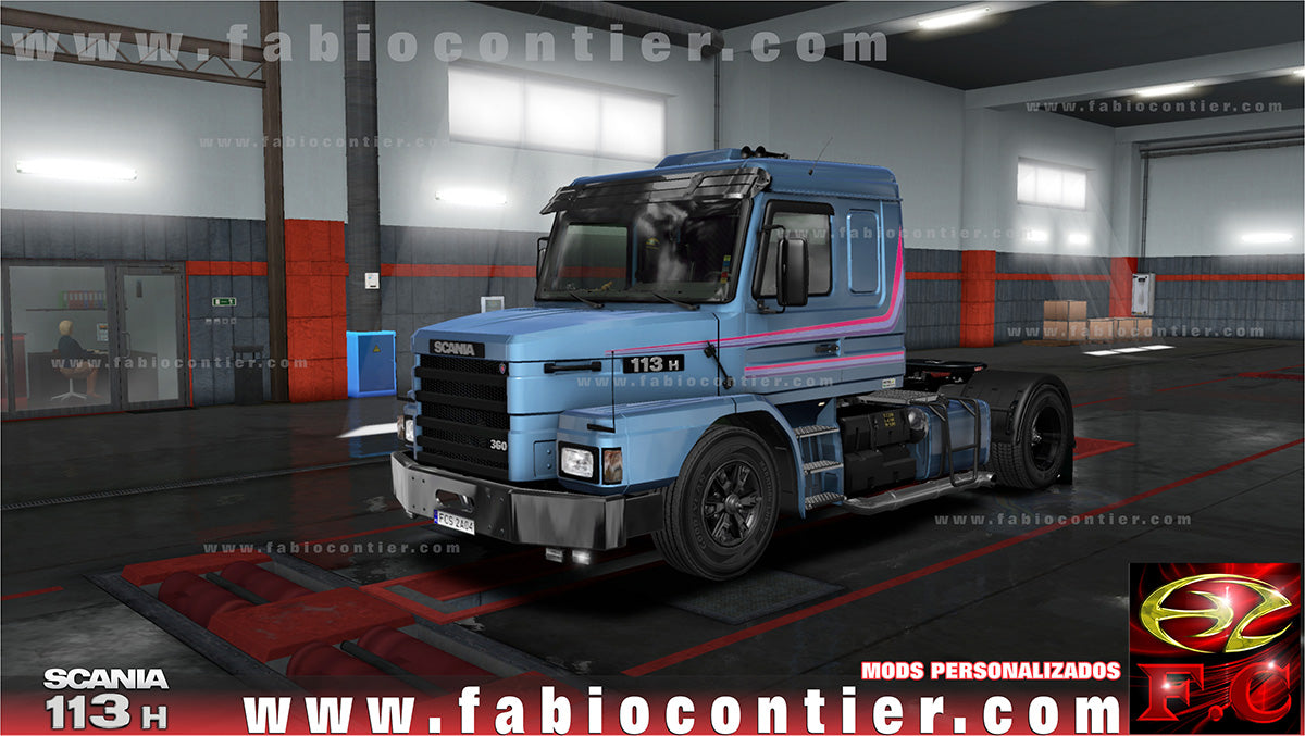 ETS2 Mod Truck 113H Scania Bicuda 4x2 e 6x2