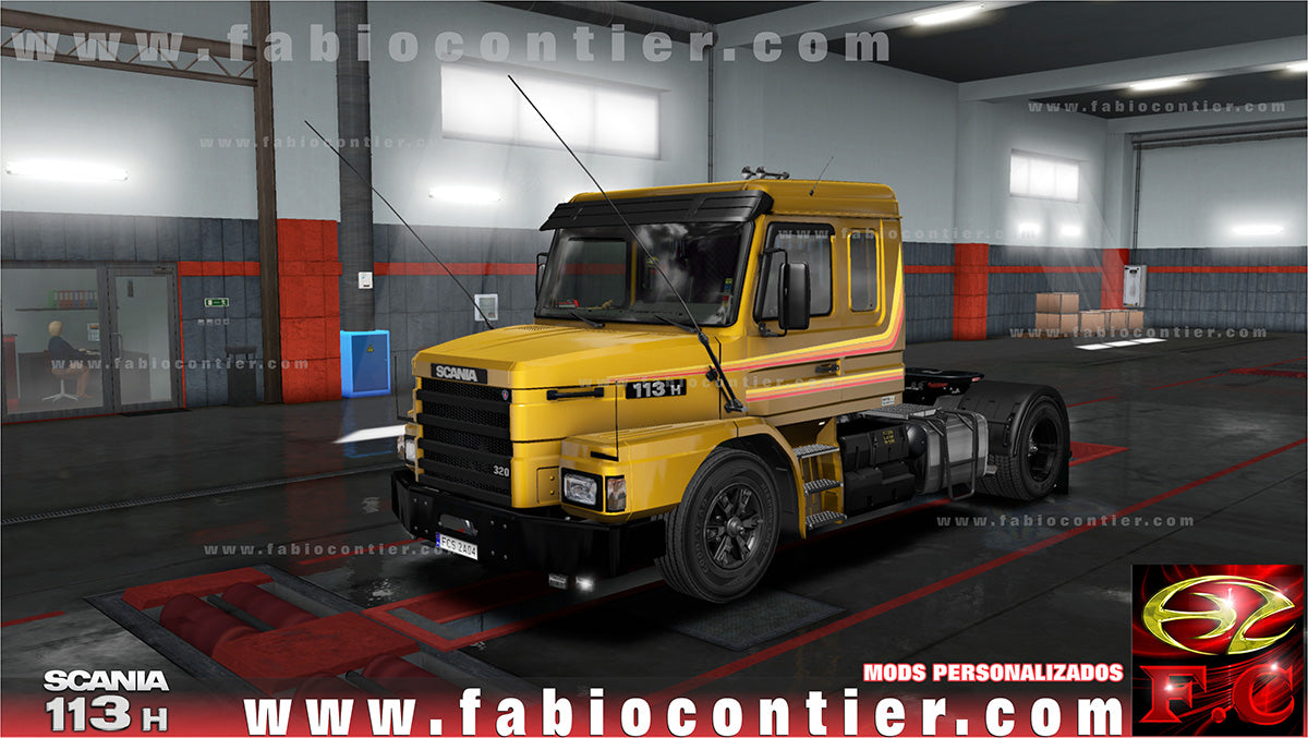 ETS2 Mod Truck 113H Scania Bicuda 4x2 e 6x2