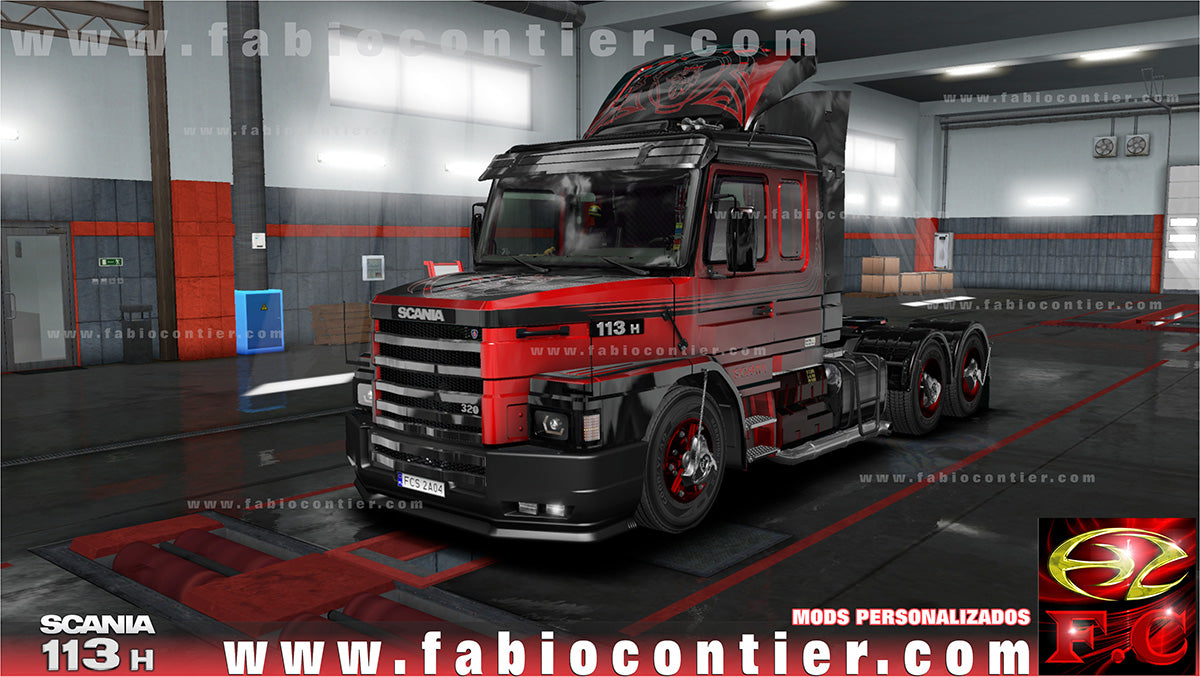 ETS2 Mod Truck 113H Scania Bicuda 4x2 e 6x2