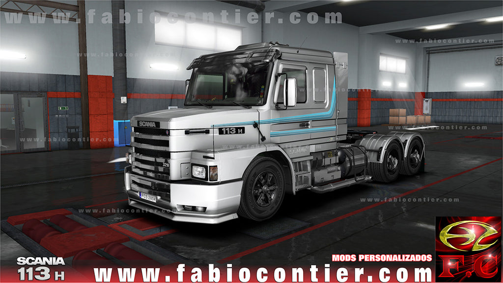 ETS2 Mod Truck 113H Scania Bicuda 4x2 e 6x2