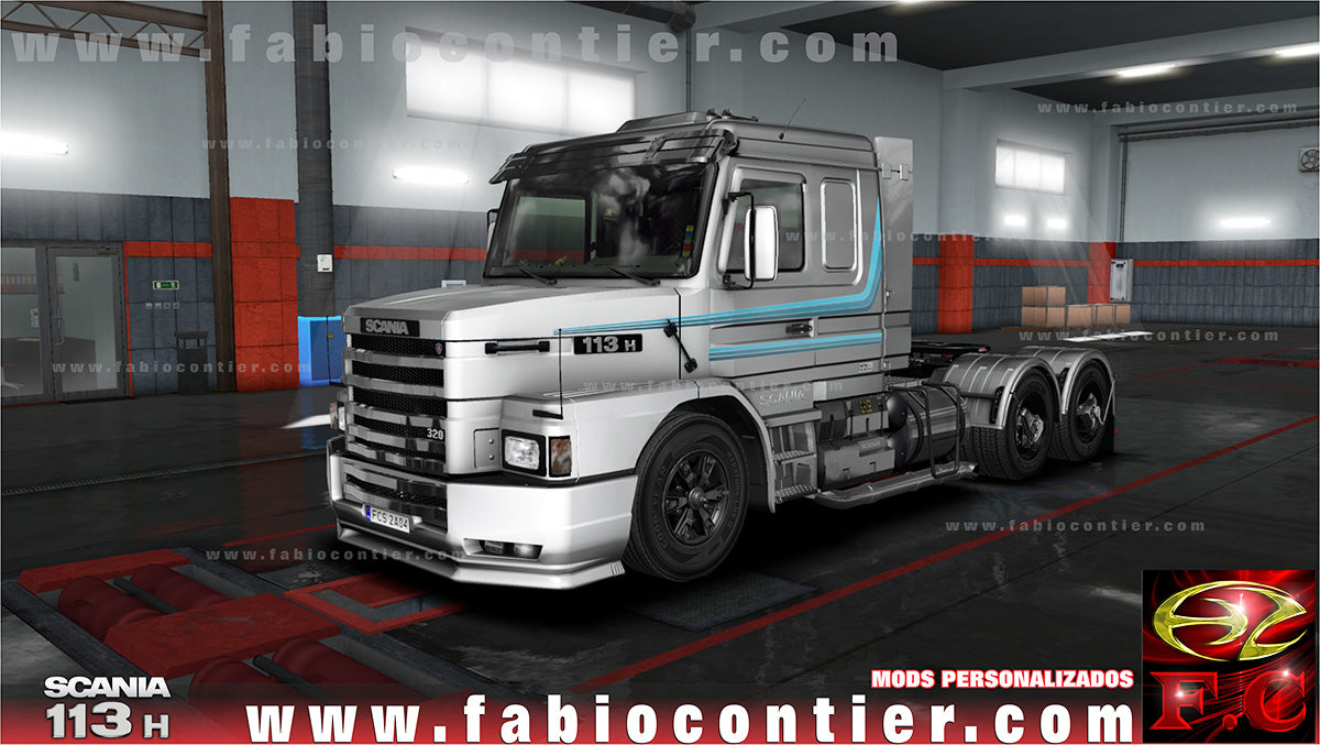 ETS2 Mod Truck 113H Scania Bicuda 4x2 e 6x2