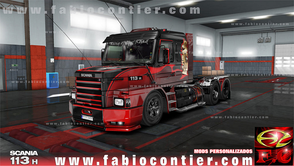 ETS2 Mod Truck 113H Scania Bicuda 4x2 e 6x2