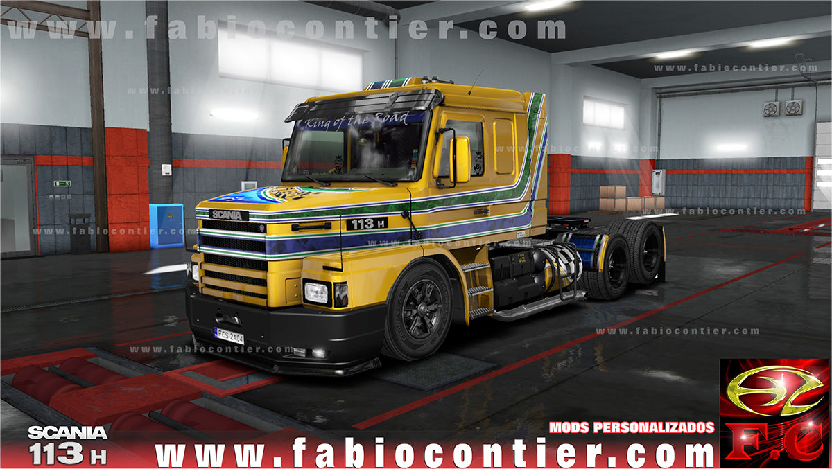 ETS2 Mod Truck 113H Scania Bicuda 4x2 e 6x2