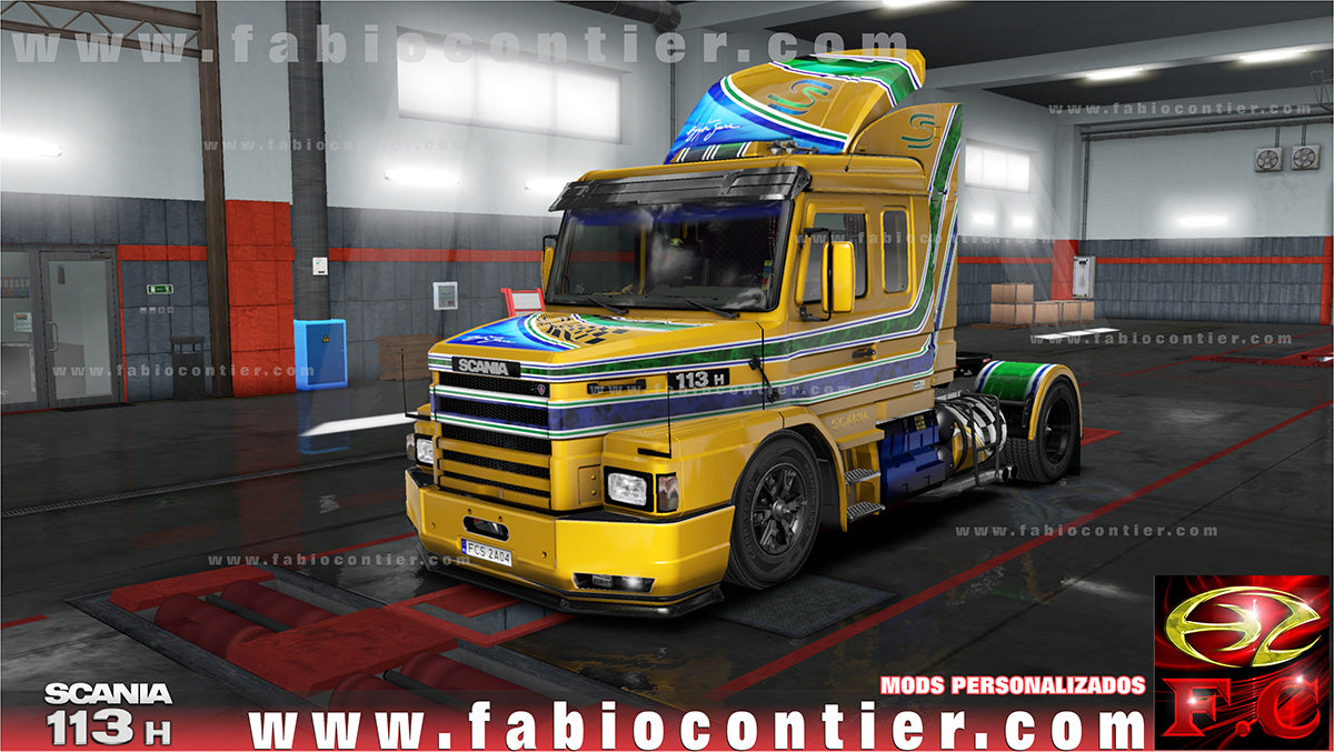 ETS2 Mod Truck 113H Scania Bicuda 4x2 e 6x2