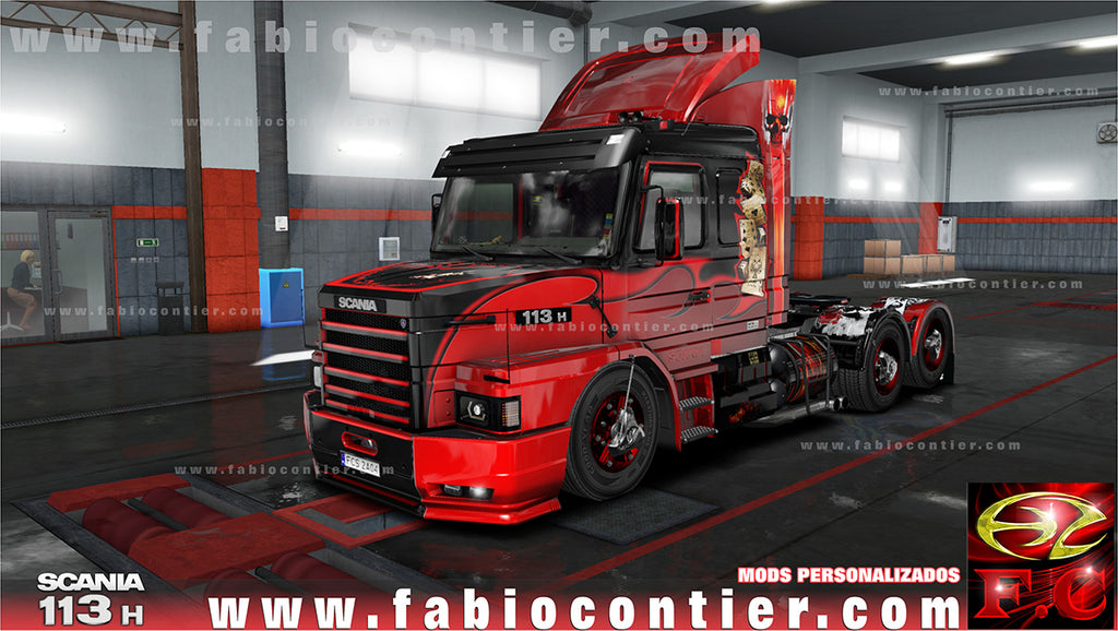 ETS2 Mod Truck 113H Scania Bicuda 4x2 e 6x2