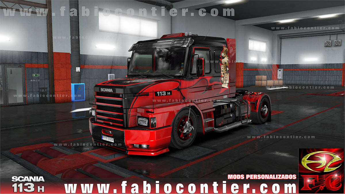 ETS2 Mod Truck 113H Scania Bicuda 4x2 e 6x2