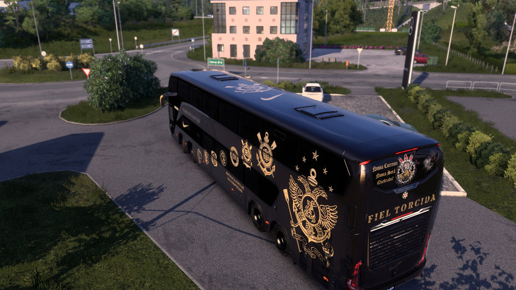 2 Skins CORINTHIANS para o Bus G8 1800 DD 8x2 ETS2 e ATS