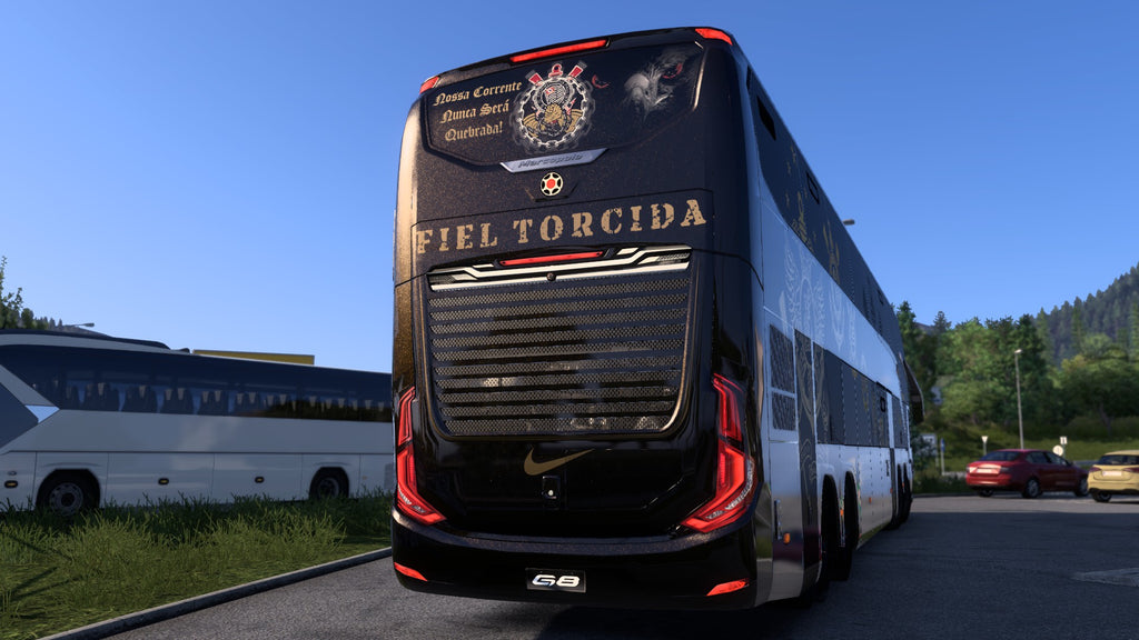 2 Skins CORINTHIANS para o Bus G8 1800 DD 8x2 ETS2 e ATS