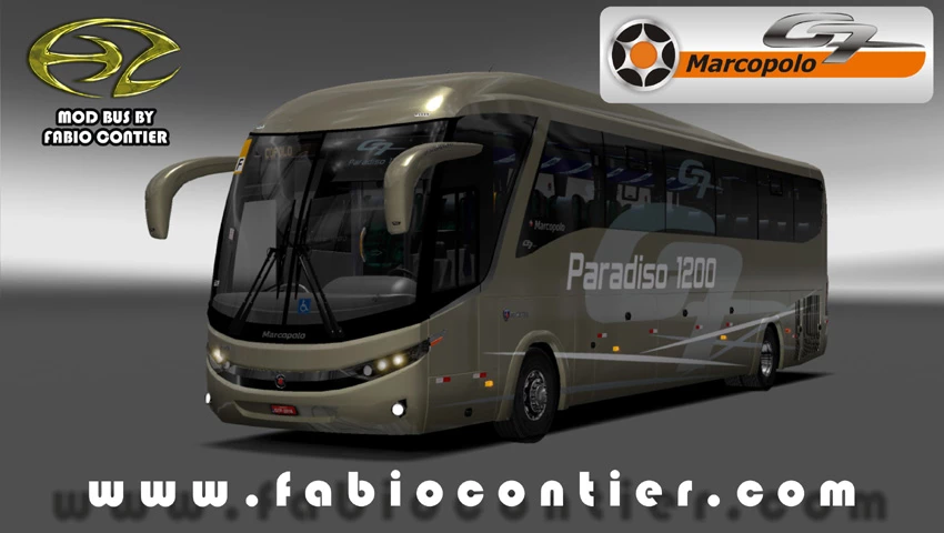 ETS2 Série G7 Marcopolo 4x2 com 4 interiores