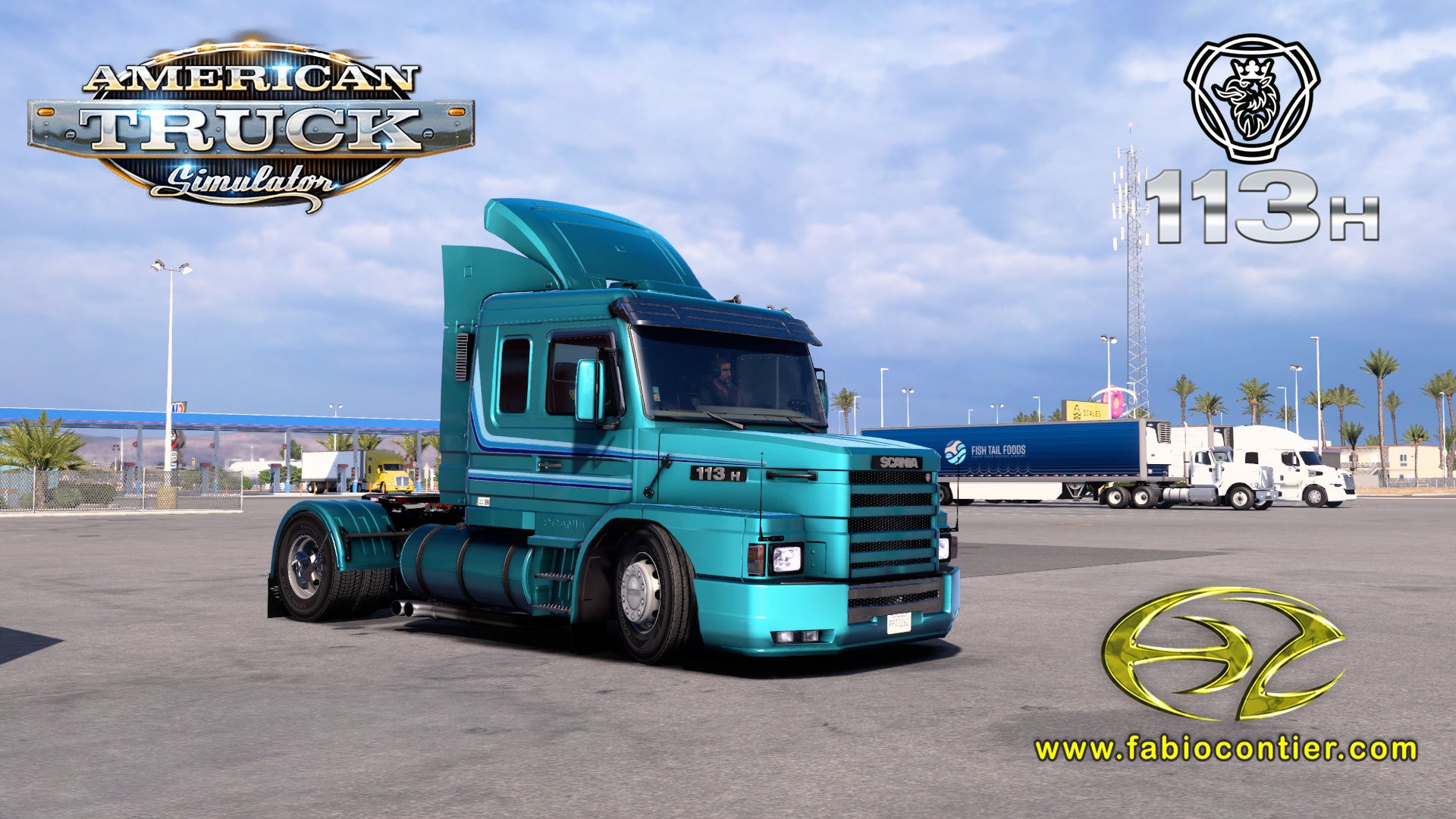 ATS MOD TRUCK 113H Scania Bicuda Completo
