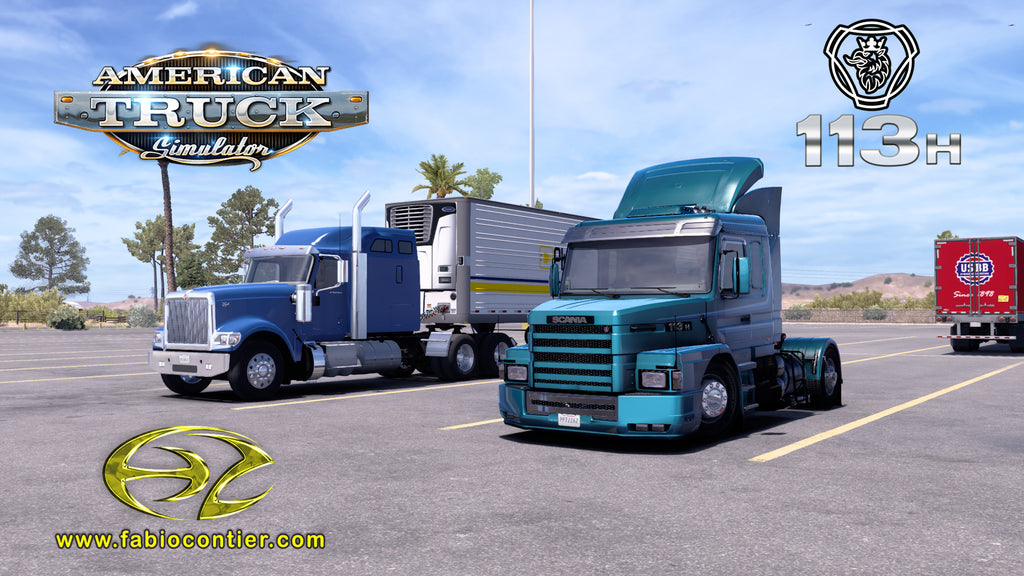 ATS MOD TRUCK 113H Scania Bicuda Completo
