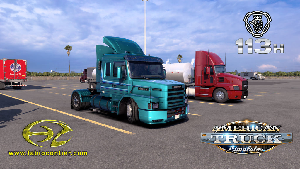 ATS MOD TRUCK 113H Scania Bicuda Completo