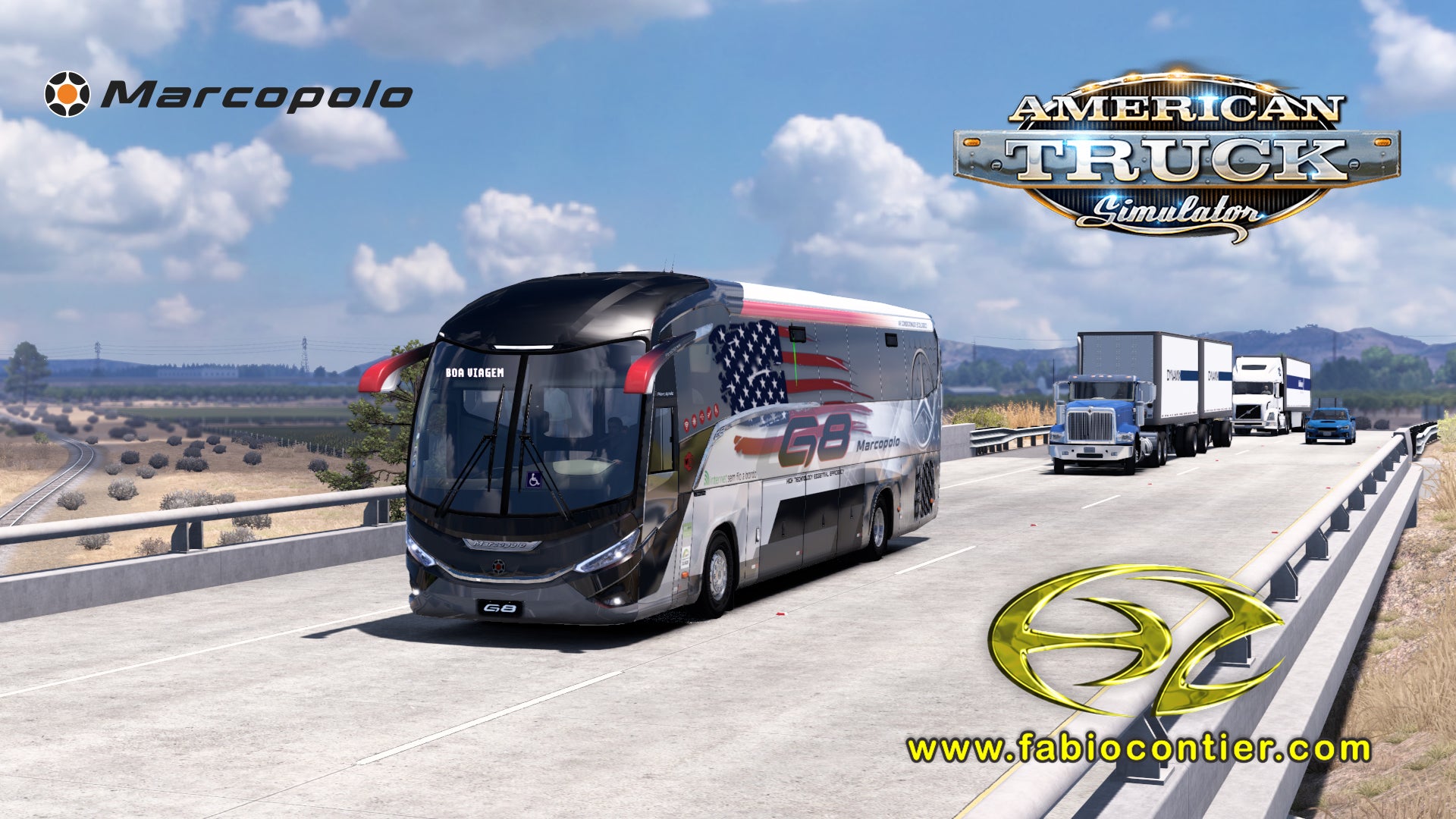 ATS Mod Bus G8 4x2 Mercedes-Benz Premium