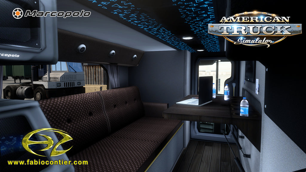 ATS Mod Bus G8 DD Mercedes-Benz 8x2 Paradiso 1800