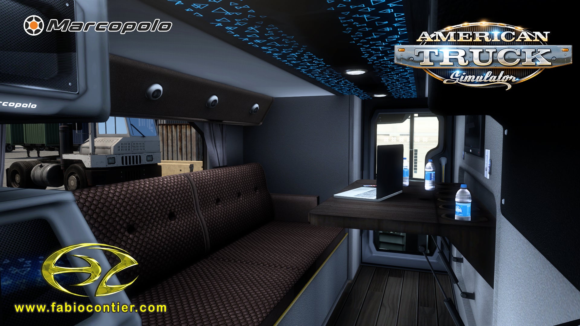 ATS Mod Bus G8 DD Mercedes-Benz 8x2 Paradiso 1800