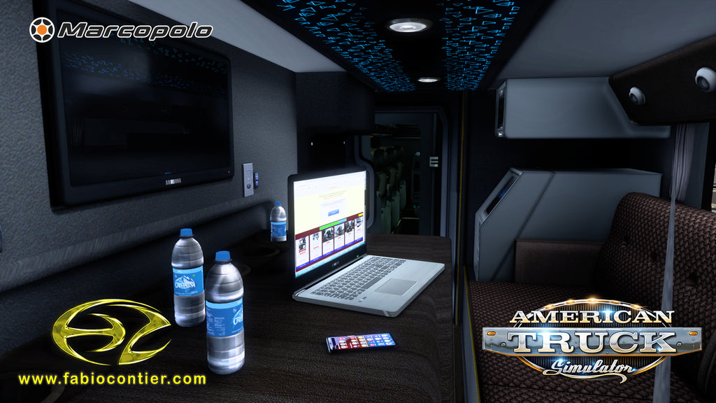 ATS Mod Bus G8 DD Mercedes-Benz 8x2 Paradiso 1800
