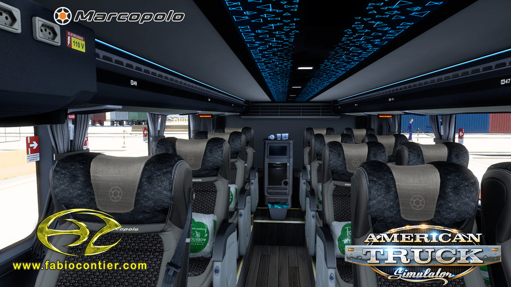 ATS Mod Bus G8 DD Mercedes-Benz 8x2 Paradiso 1800