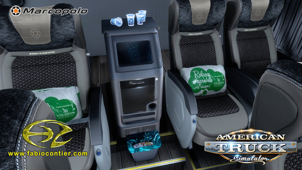 ATS Mod Bus G8 DD Mercedes-Benz 8x2 Paradiso 1800