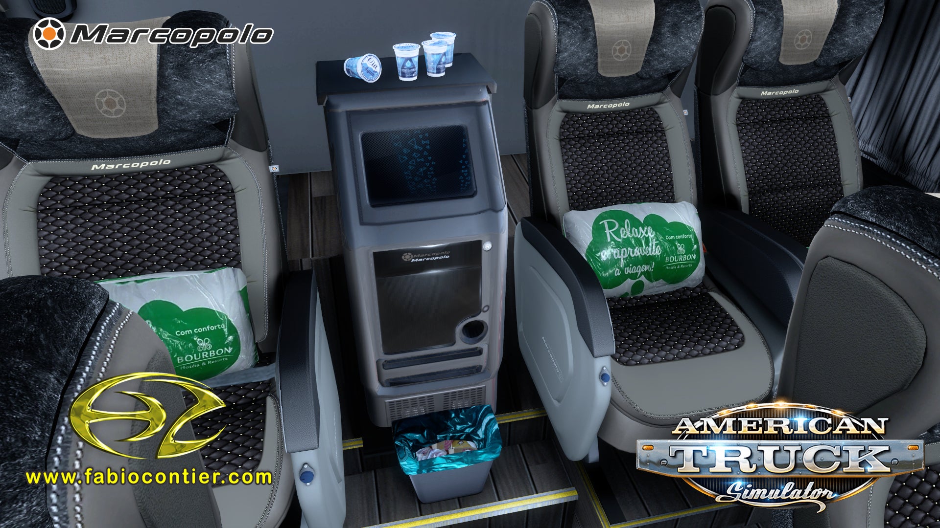 Autobús ATS Mod G8 DD Mercedes-Benz 8x2 Paradiso 1800 