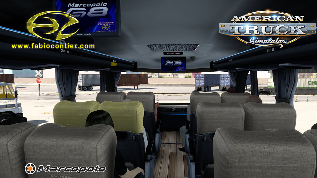 ATS Mod Bus G8 DD Mercedes-Benz 8x2 Paradiso 1800