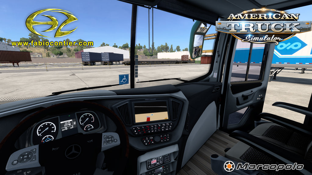 ATS Mod Bus G8 DD Mercedes-Benz 8x2 Paradiso 1800