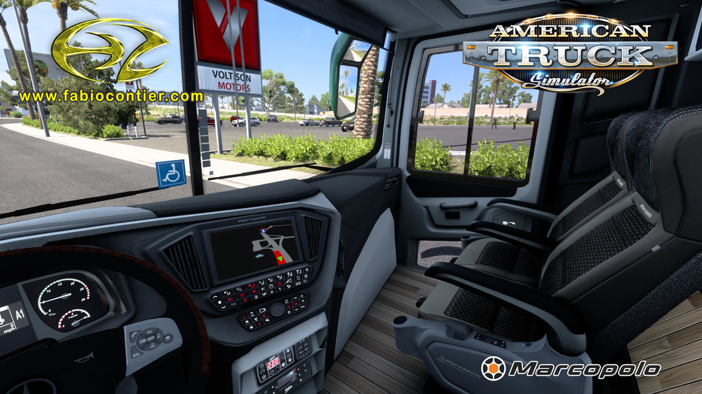 ATS Mod Bus G8 DD Mercedes-Benz 8x2 Paradiso 1800