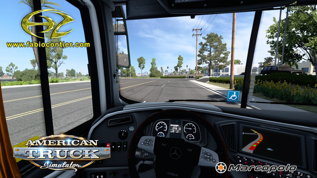 ATS Mod Bus G8 DD Mercedes-Benz 8x2 Paradiso 1800
