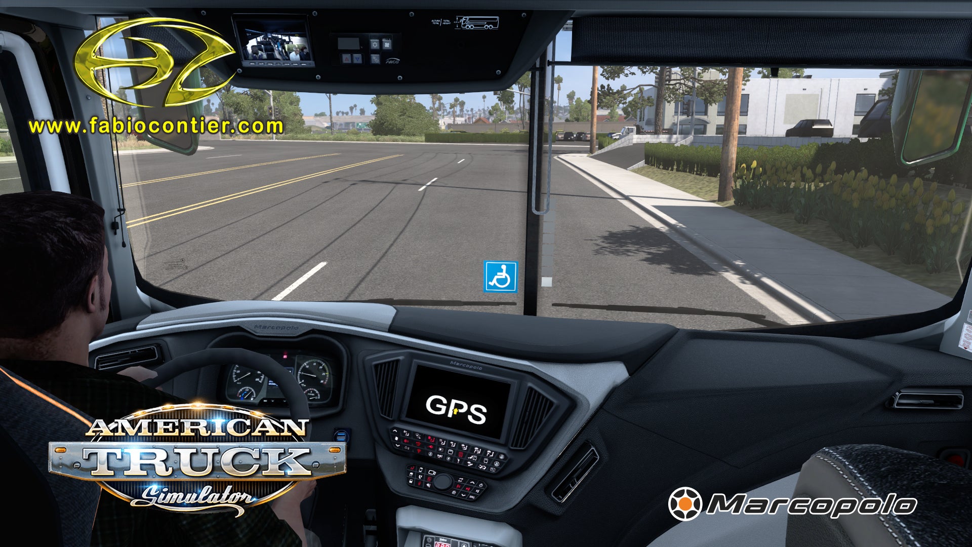 ATS Mod Bus G8 DD Mercedes-Benz 8x2 Paradiso 1800