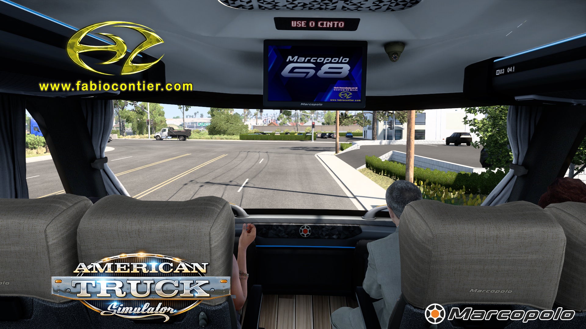 ATS Mod Bus G8 DD Mercedes-Benz 8x2 Paradiso 1800