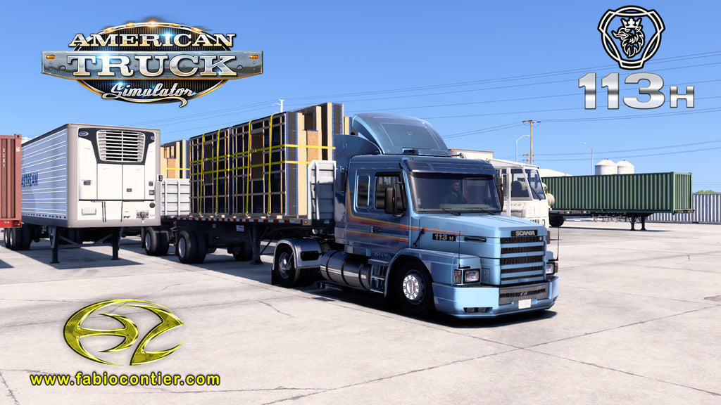 ATS MOD TRUCK 113H Scania Bicuda Completo