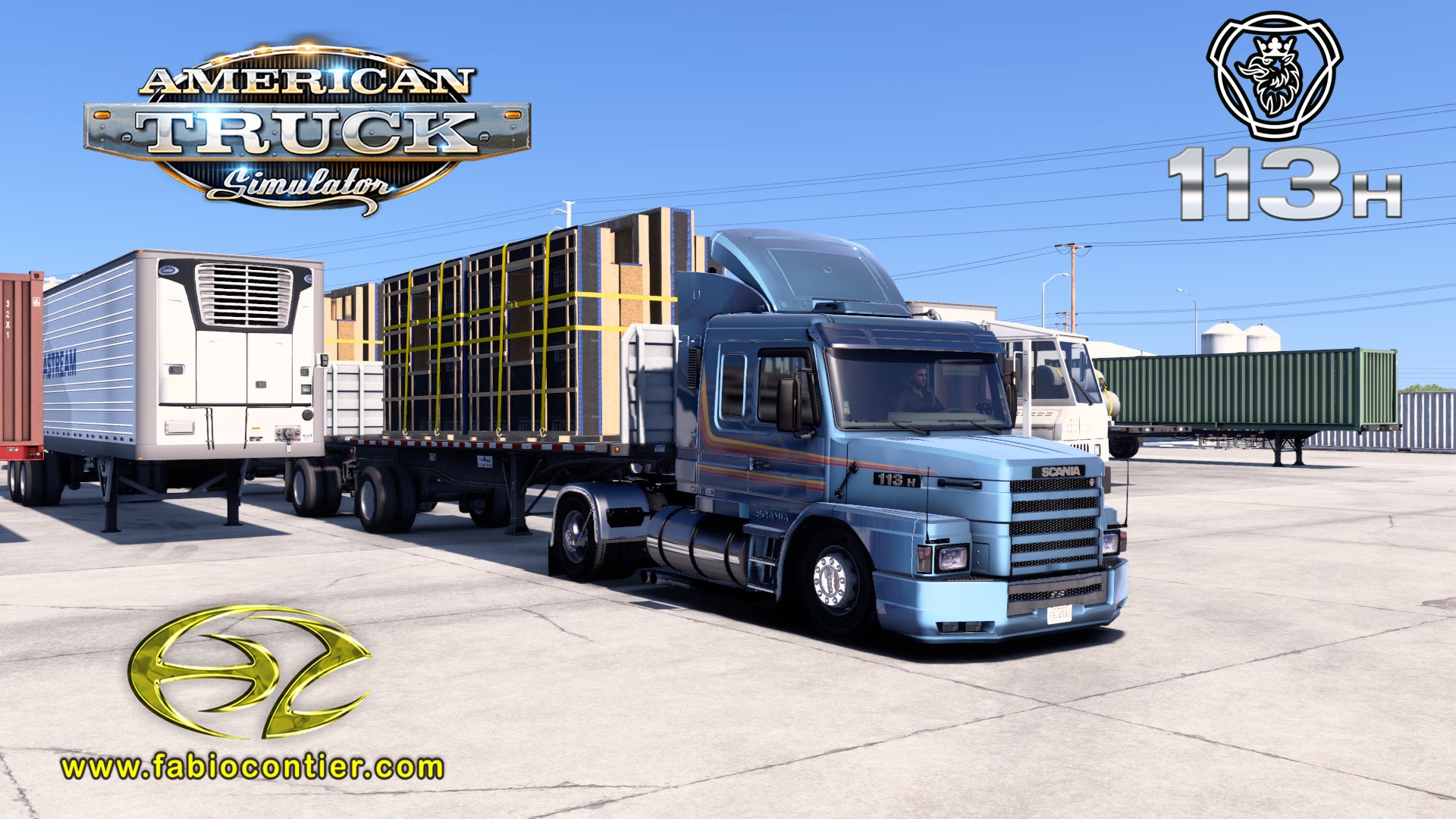 ATS MOD TRUCK 113H Scania Bicuda Completo