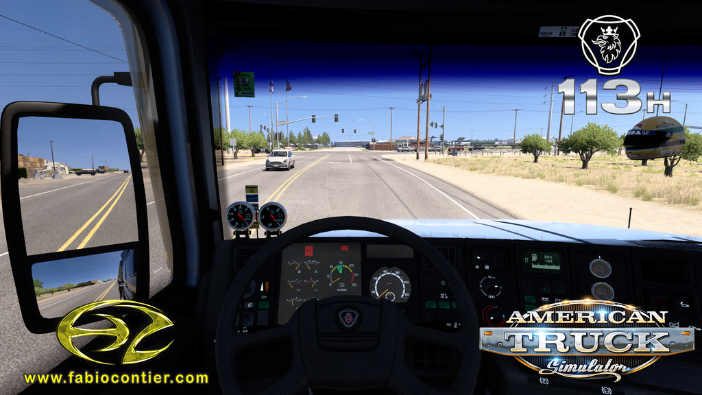 ATS MOD TRUCK 113H Scania Bicuda Completo