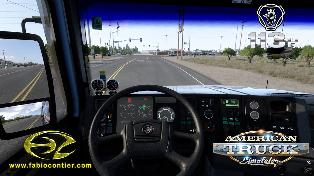 ATS MOD TRUCK 113H Scania Bicuda Completo