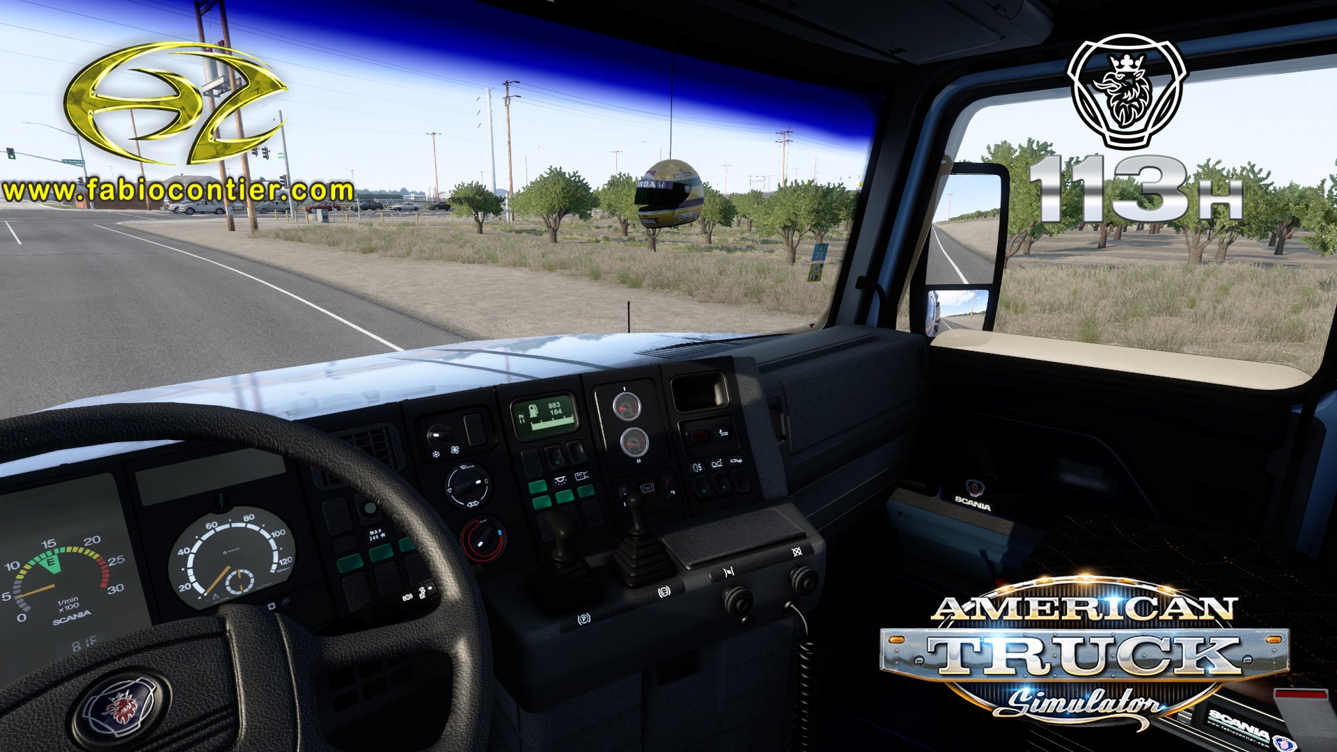 ATS MOD TRUCK 113H Scania Bicuda Completo