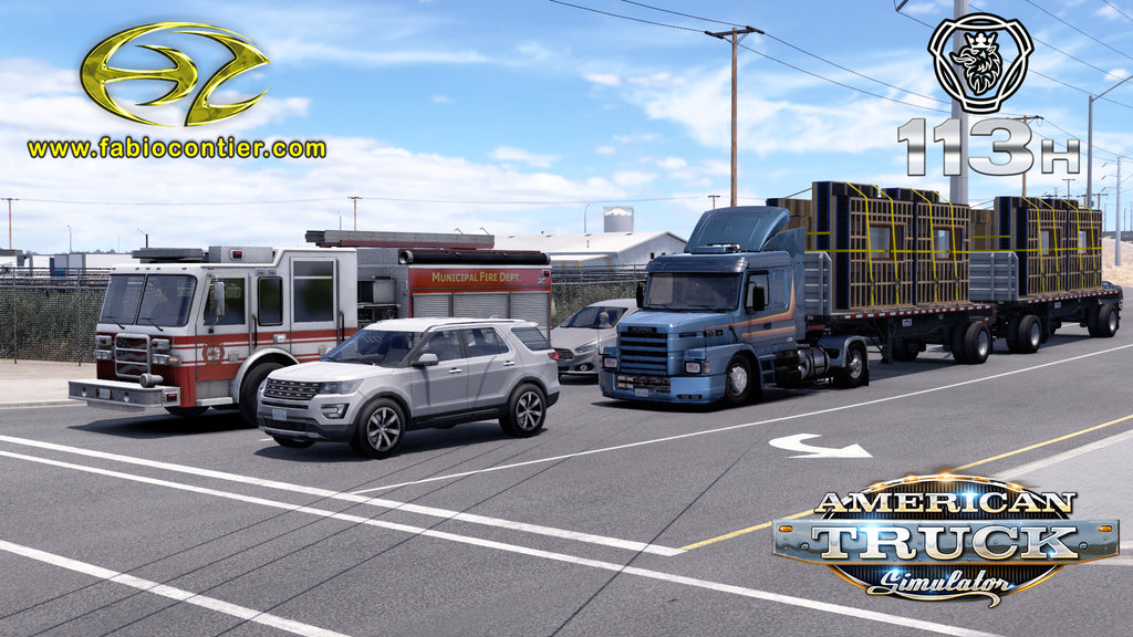 ATS MOD TRUCK 113H Scania Bicuda Completo