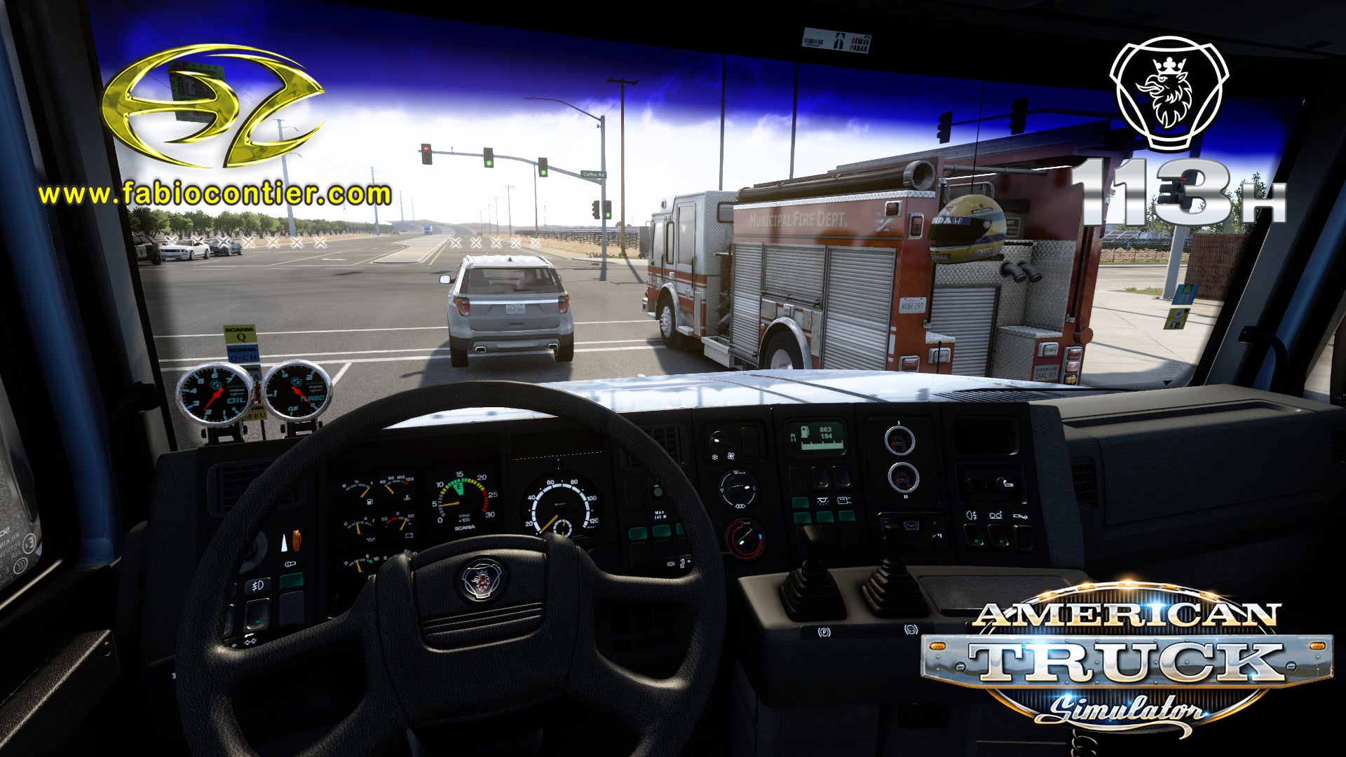 ATS MOD TRUCK 113H Scania Bicuda Completo