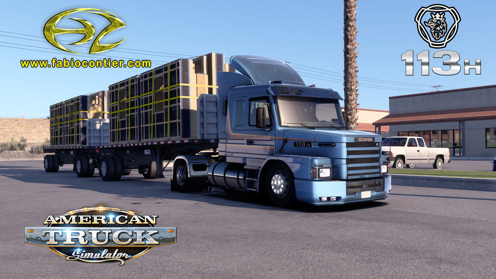 ATS MOD TRUCK 113H Scania Bicuda Completo