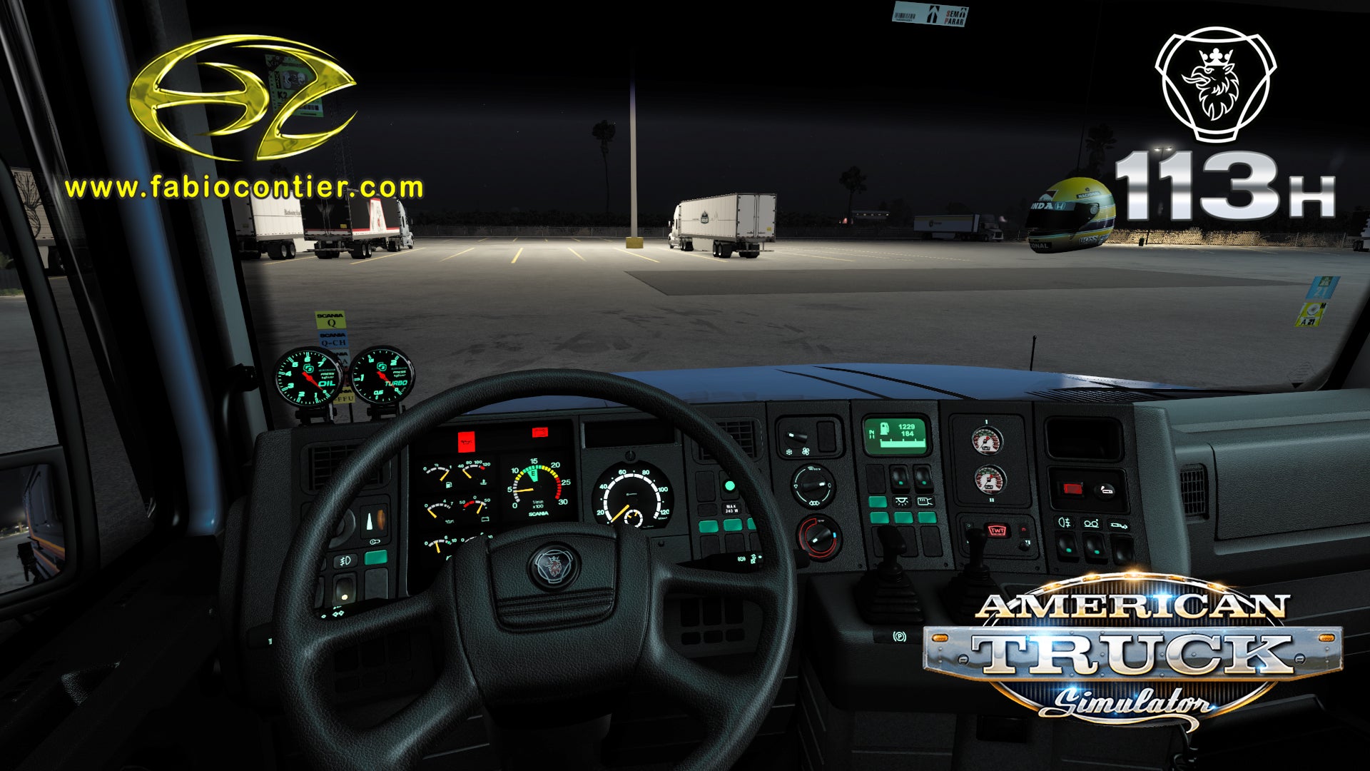 ATS MOD TRUCK 113H Scania Bicuda Completo