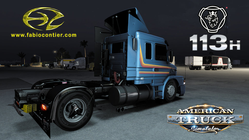 ATS MOD TRUCK 113H Scania Bicuda Completo