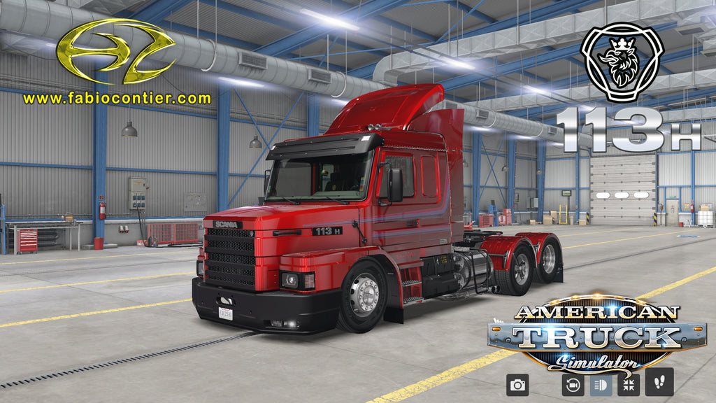 ATS MOD TRUCK 113H Scania Bicuda Completo